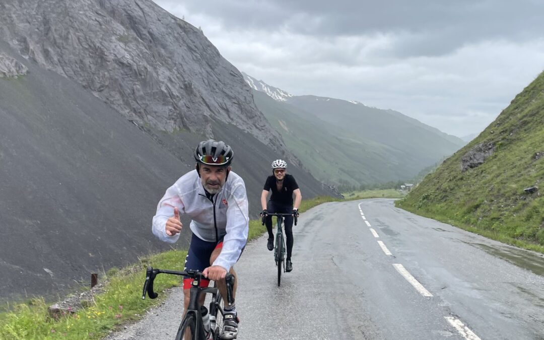 “If you are out riding in bad weather, it means you are a badass”